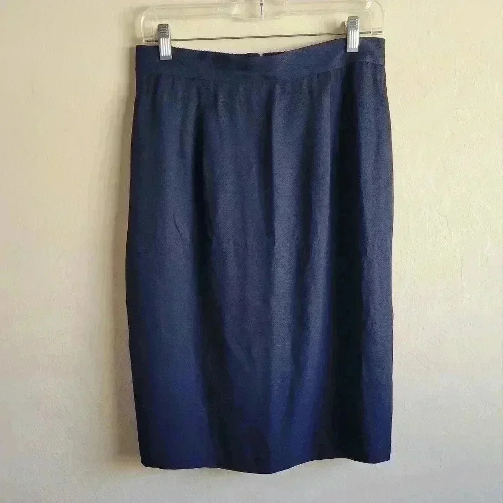 Vintage perceptions black pencil skirt